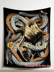 Gucci Soft Flannel Throw Blanket for Sofa & Wall Hanging Decor IMG_4762